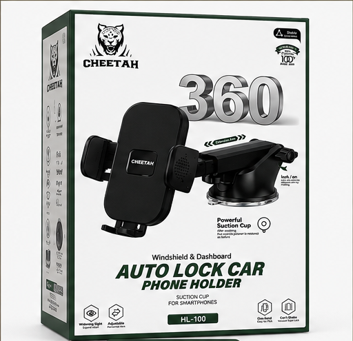 هولدر موبایل 360 درجه auto lock car برند چیتاه مدل HL-100