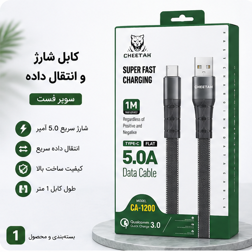 کابل شارژ یو اس بی به تایپ سی چیتا مدل CA-1200