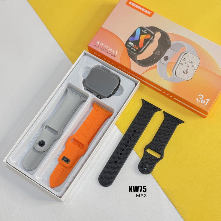 ساعت هوشمند keqiwear مدل kw75 max