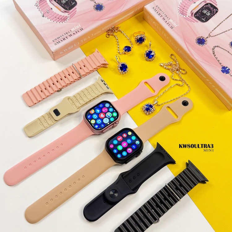 ساعت هوشمند Keqiwear مدل KW80 ultra 3 mini