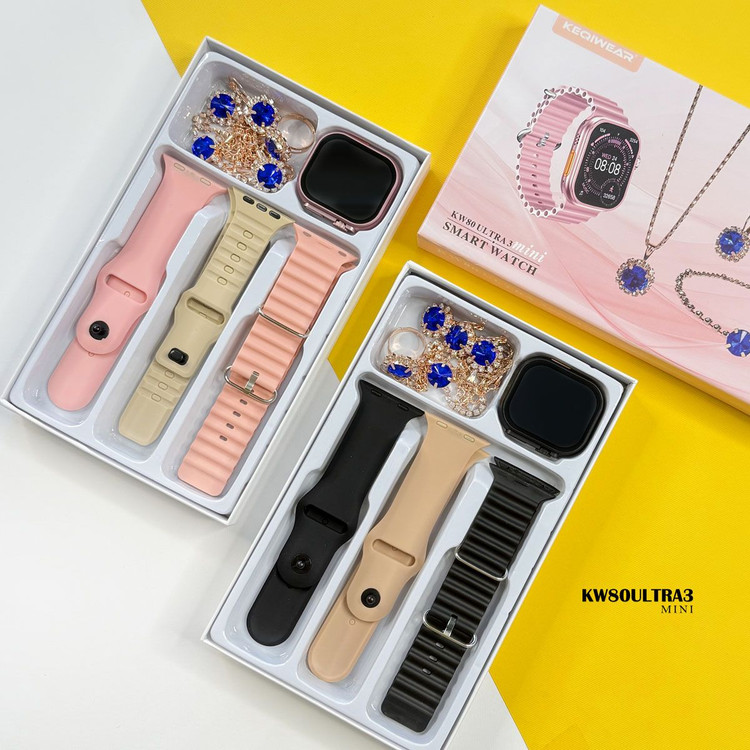 ساعت هوشمند Keqiwear مدل KW80 ultra 3 mini