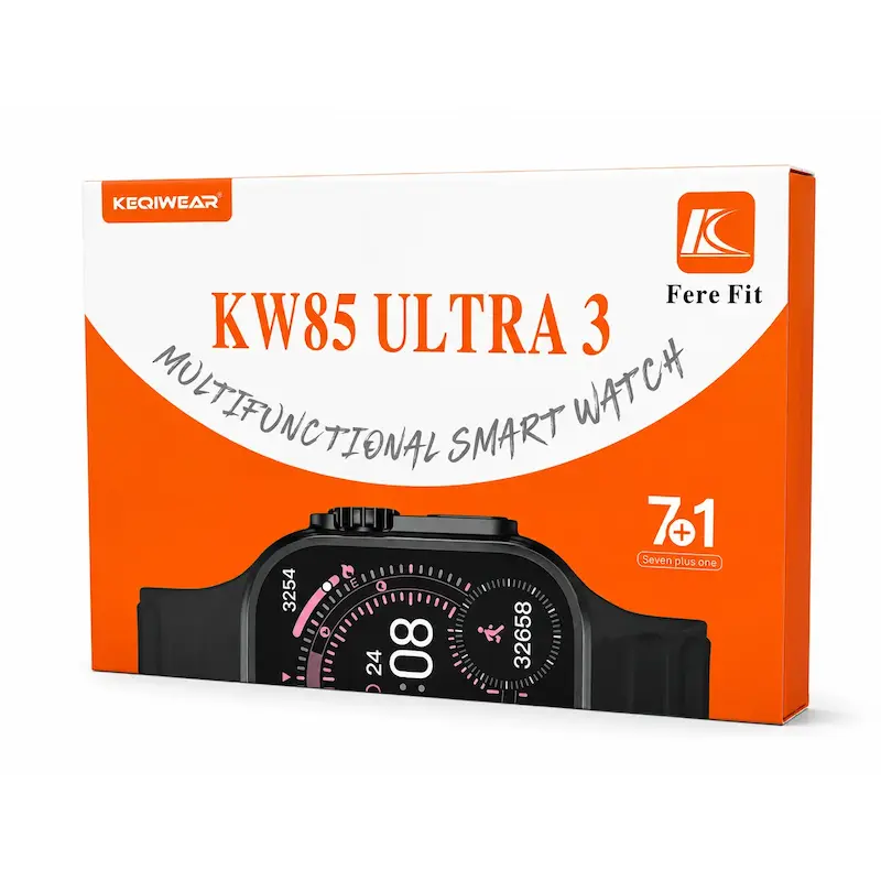 ساعت هوشمند keqiwear مدل KW85 ultra 3