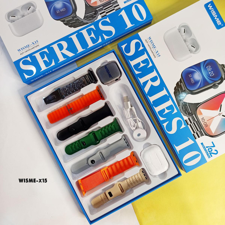 ساعت هوشمند WISME-X15 Series10 ایرپاد دار