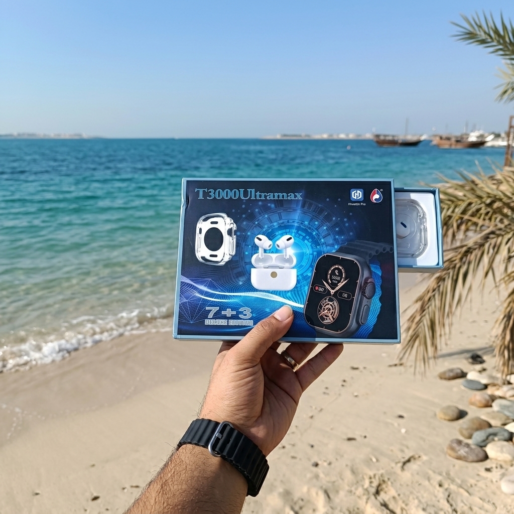 ساعت هوشمند مدل T3000Ultramax ایرپاد دار